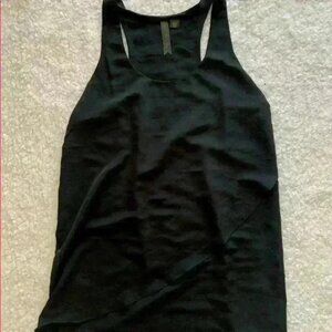 No Brand | Black lightweight  layered racer back dress size medium